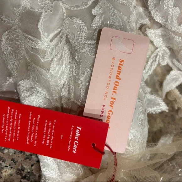 Vow’d “Faithful” Wedding Dress - New with tags! - Picture 6 of 9